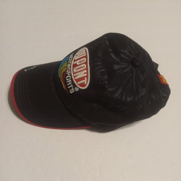 Jeff Gordon Dupont Motorsports Chase Authentics Black Flaming Hat/Cap - Picture 3 of 7